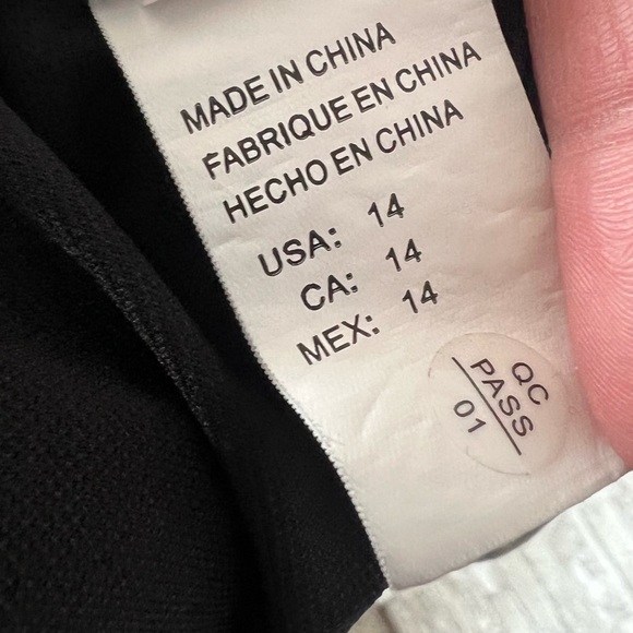 CocoShip Womens 14 Retro Ruched Ruffle Tie Knot Front Top in Gingham Black White - Picture 8 of 9